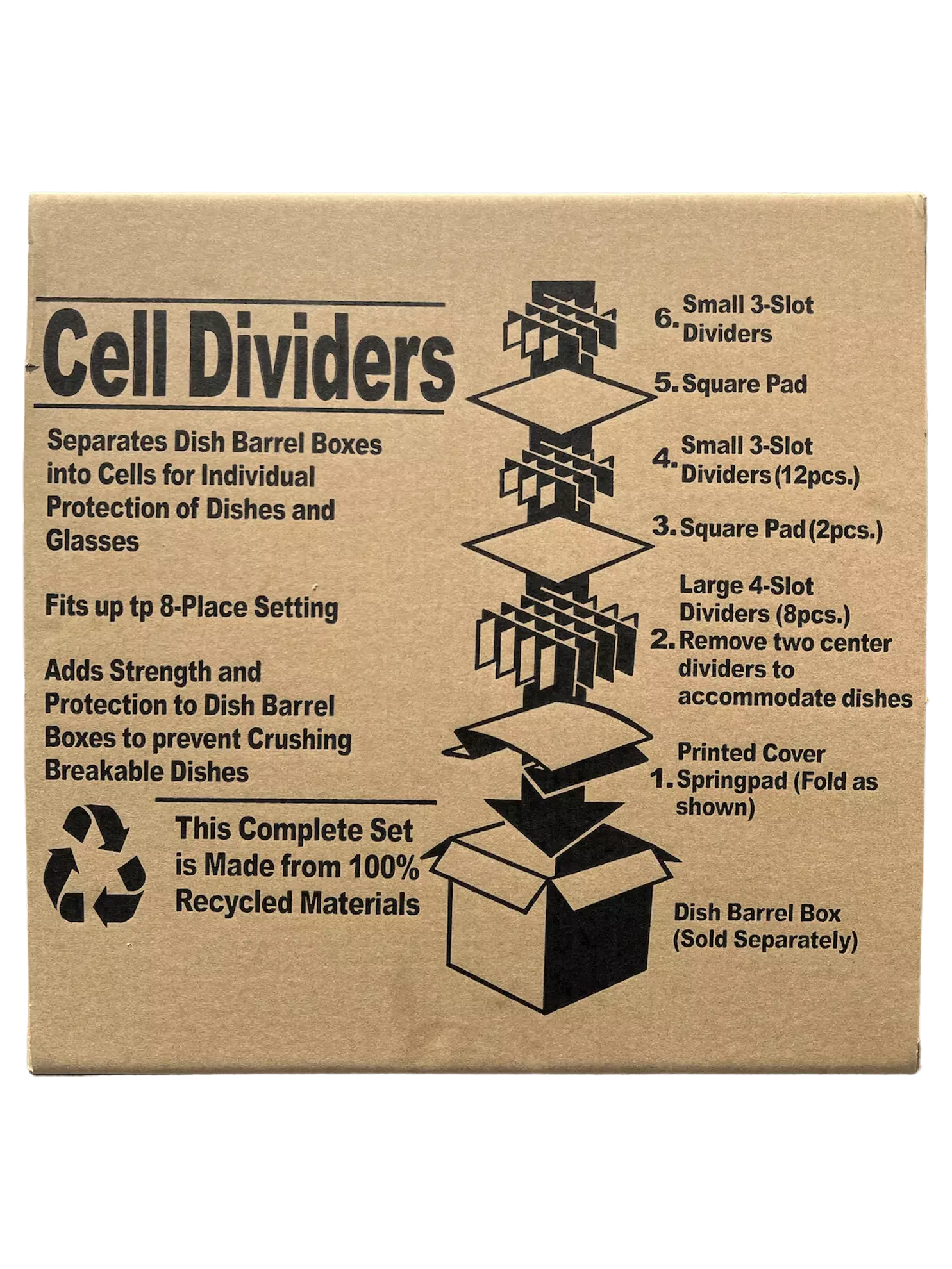 Picture of Cell Kit Dish Pack Divider