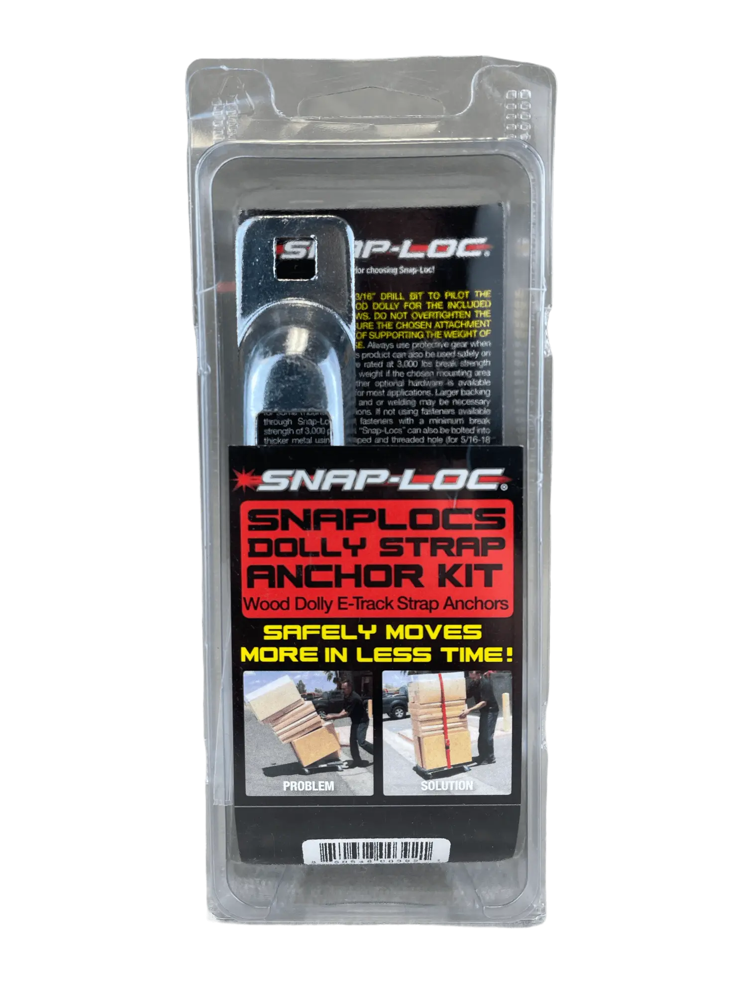 Picture of Wood Dolly Strap Anchor Kit, Steel