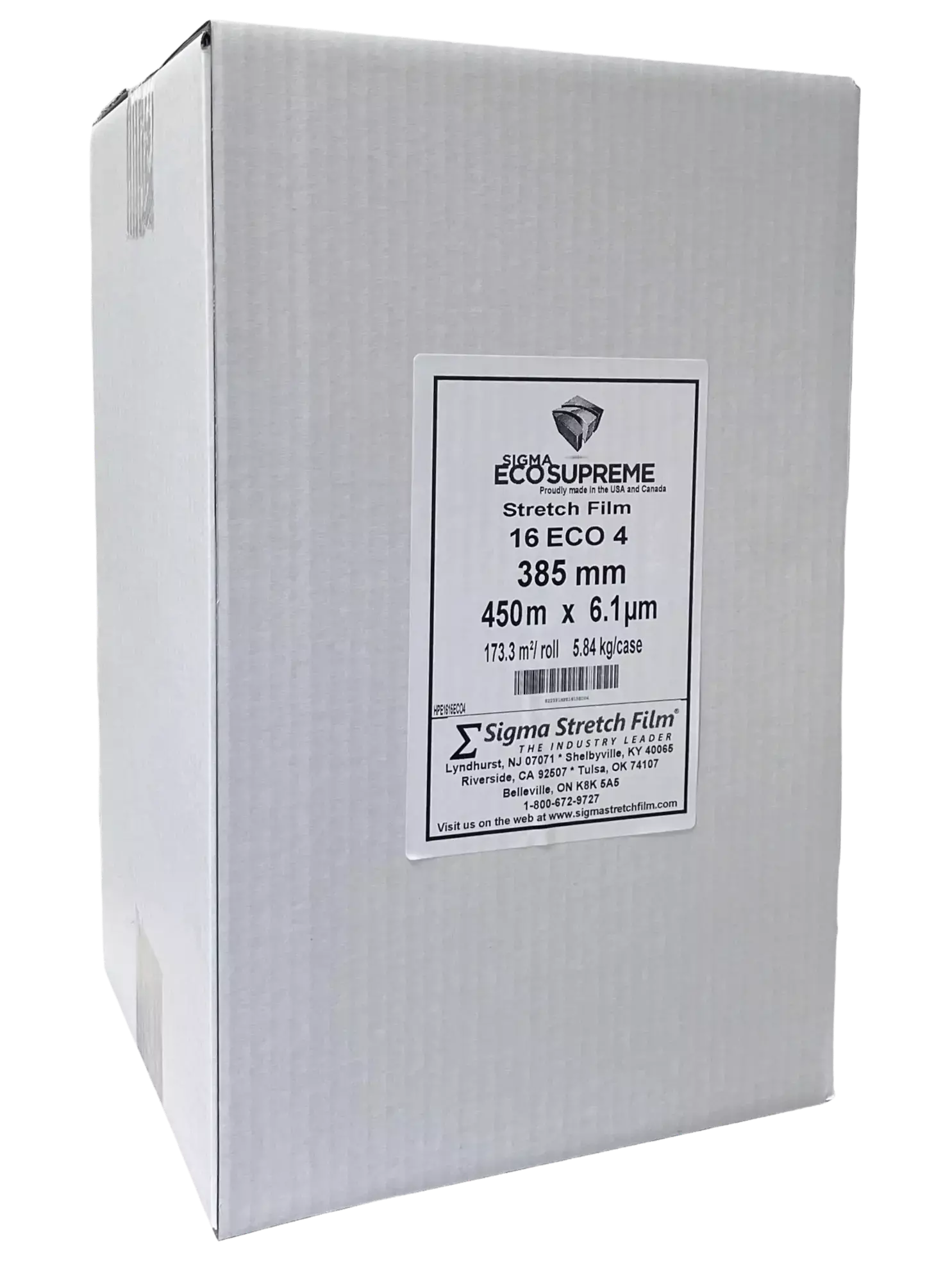 Picture of 16" Eco Pre-Stretch Wrap - Case of 4 Rolls